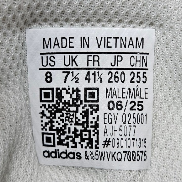 Adidas VL Court 2.0 Casual Sneakers JH5077 Green Suede Gum Sole Men Size 8 - Picture 9 of 13